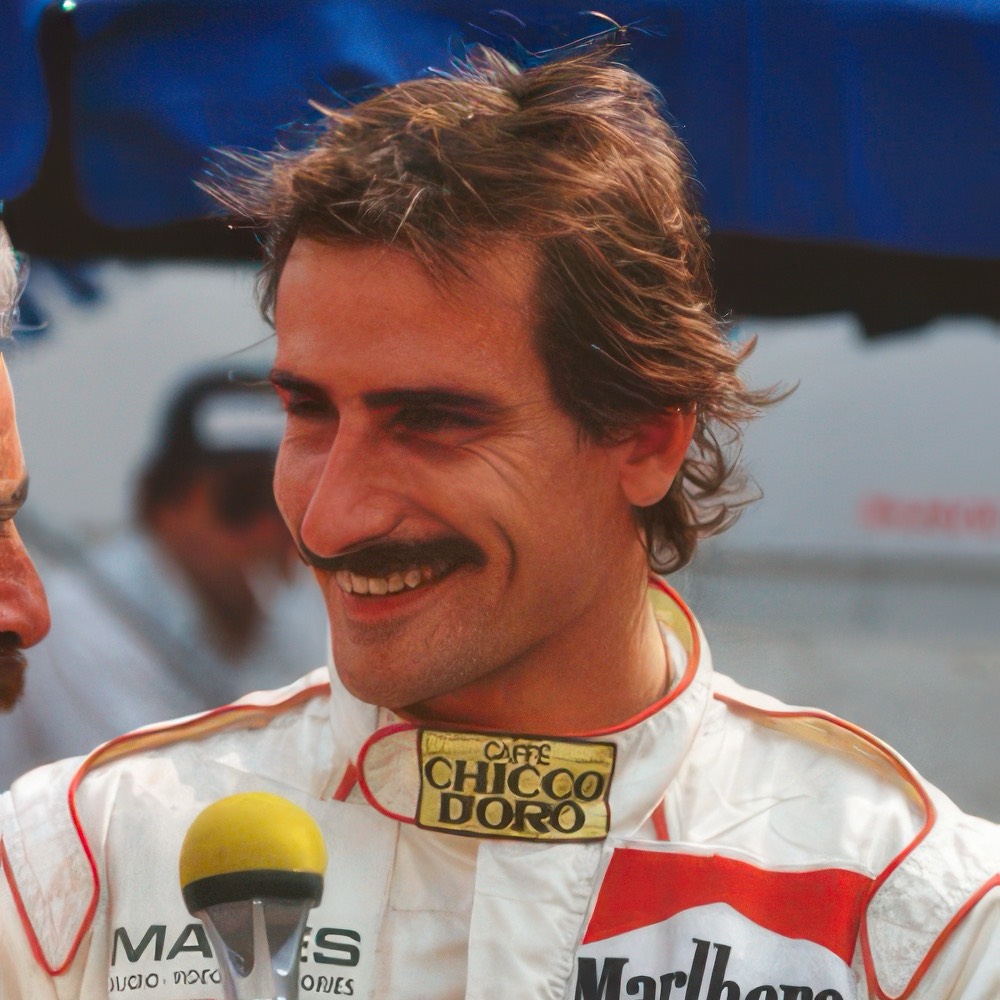 Franco Forini - Formula 1 Driver Photo