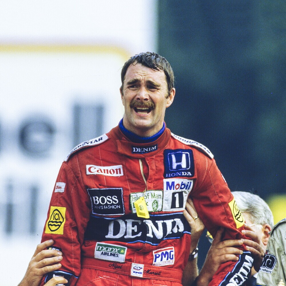 Nigel Mansell - Formula 1 Driver Photo