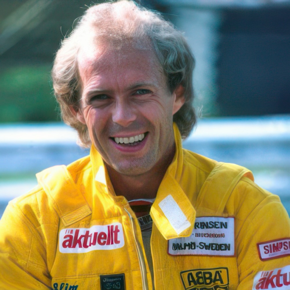 Slim Borgudd - Formula 1 Driver Photo